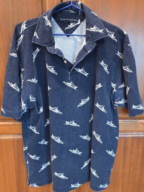 Tommy Hilfiger dark blue cotton